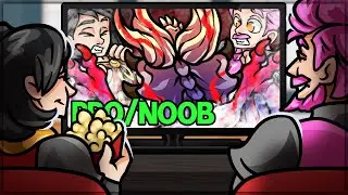 BLOODBATH WAS INSANE - Pro and Noob VS Generations Ultimate Pro and Noob! (Monster Hunter Fun)