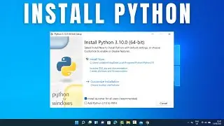 How to Install Python on Windows 11