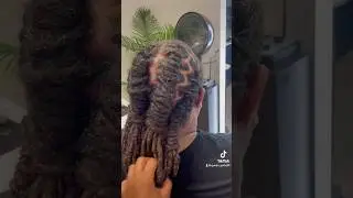 $60 loc Maintenance everyday #dallasloctician #hairstyles #Jesus❤️u #menlocs #graylocs #dfwloctician