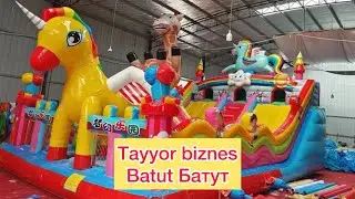 Tayyor biznes batut детскый  Батут +998 99-967-20-15