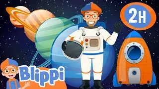 Outer Space Song | BLIPPI | Educational Songs For Kids