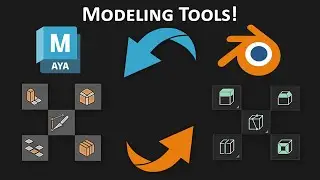 Maya and Blender Series: Modeling Tools