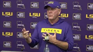 LSU Brian Kelly talks week of preparation for USC