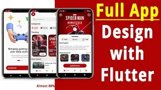 Flutter App | Complete Application | Game Store app