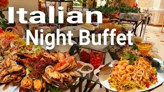 Best Italian Night | Al Shafaq Club Dinner Buffet