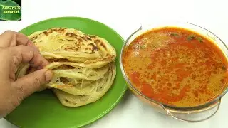 How to do it easily   & tasty  Parotta  and  Salna