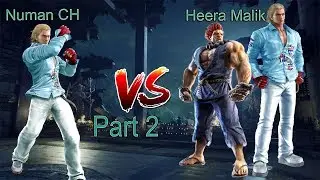 Numan CH(Steve) vs Heera Malik(Akuma,Steve) FT25 Part 2 (Pakistani Tekken Players)