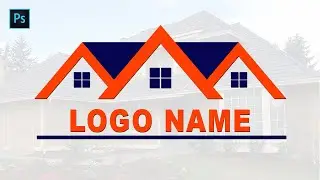 Create a Stunning Real Estate Logo in Photoshop | Adobe Photoshop Logo Design Tutorial