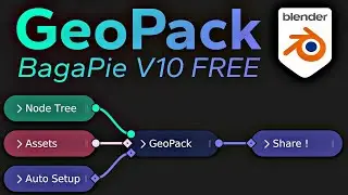 BagaPie V10 - Nodes to Addon in 1 min - Free Addon