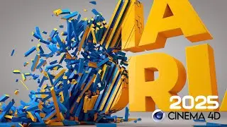 Cinema 4D - Motion Graphics & C4D MoGraph Tutorial 2025