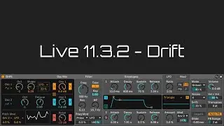 How I made an entire track, with nothing but Live's 'Drift' Synthesizer