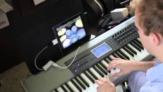 Using a MIDI keyboard with iPad via USB