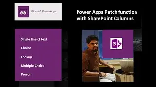 SharePoint Online: Power Apps Patch function with different column types