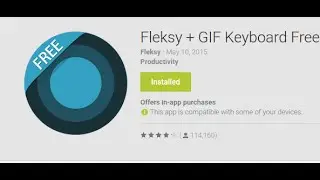 Fleksy Keyboard + Gifs = Simplicity 4 Android