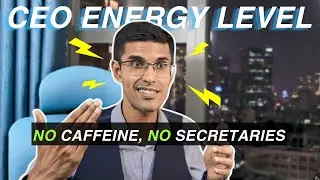 Shocking revelations about energy levels from a CEO