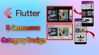 Flutter E-commerce Category widget design