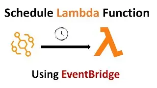 How to Schedule Lambda Function using Amazon EventBridge | Lambda tutorials