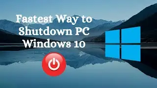 Fastest Way to Power Off Windows | Simplifying Shutdown | SlideToShutdown Shortcut Explained