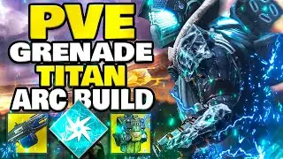 This NEW META PvE Arc Titan One Shots EVERYTHING! Grenade Focused Titan Build! - Destiny 2