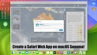 How to Create a Safari Web App on macOS Sonoma