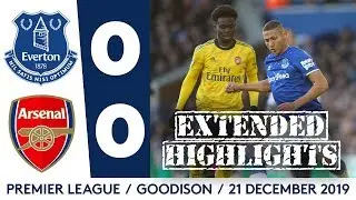 EXTENDED HIGHLIGHTS: EVERTON 0-0 ARSENAL | ANCELOTTI ARRIVES AS BLUES BATTLE GUNNERS