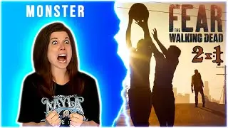 What would you do?! REACTION to FEAR THE WALKING DEAD 2x1 Monster