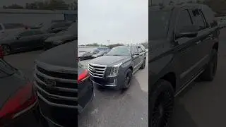 Cadillac Escalade. Как же он крут. Машина которая подходит всем. Выбираем авто на аукционе в США