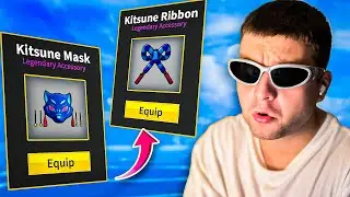 How to get Kitsune Ribbon, Mask and Fox Lamp. How to find Kitsune Shrine. Blox Fruits Guide Roblox