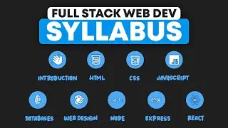 Full Stack Web Development Full Course - Bootcamp Program