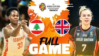 Lebanon v Great Britain | Full Basketball Game | #FIBAWWC 2026 Pre-Qualifying Tournament