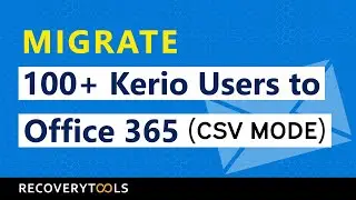 Move from Kerio to Office 365 - Use CSV Mode - Multiple Accounts