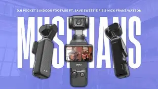 DJI Pocket 3 Indoor Footage | No External Mic | Musicians Save Sweetie Pie & Nick Franz Watson