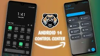 Android 14 Control Center For All Android Smartphone??