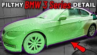 Deep Cleaning A Filthy BMW For Free! Car Detailing Restoration