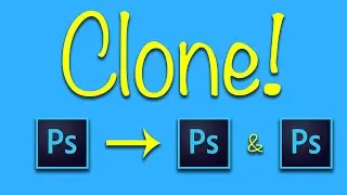 How to CLONE in Photoshop!