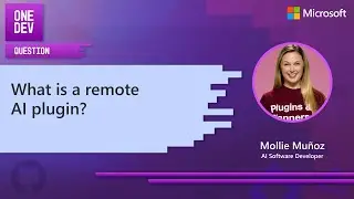What is a remote AI plugin? One Dev Question