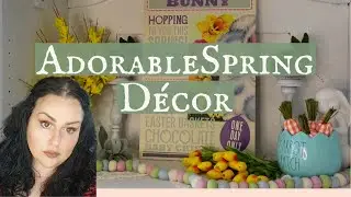 NEW💐 SWEET SPRING DECOR | Spring Decorate With Me 2023 | Adorable Spring Décor