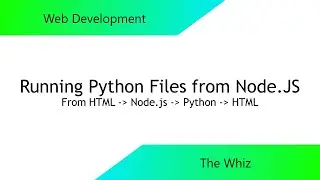 Running Python Files from Node