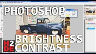 Photoshop Tutorial - Color Adjustment Tool Brightness Contrast Adobe How To Basics