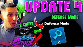 UPDATE 4 ANIME SOULS X CODES ROBLOX *DEFENSE MODE*