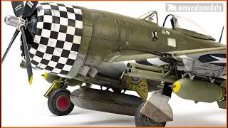 Building the NEW TOOL P-47D Thunderbolt in 1/48th scale from MiniArt 