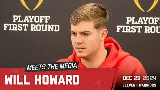 Will Howard talks about the team's mindset heading into the Rose Bowl