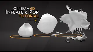 Cinema4D Tutorial - INFLATE AND EXPLODE TUTORIAL