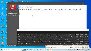 Oppo A74 CPH2219  Reset P FRP by Unlocktool one click
