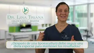 ¿Después de la lipoescultura debo seguir una dieta especial para mantener los resultados?