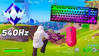 SteelSeries Apex Pro TKL ASMR 😴 Unreal Ranked 🏆 Satisfying Keyboard Fortnite 360 FPS 4K