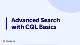 4.2 Advanced Search with Confluence Query Language - CQL - Confluence Data Center/Server