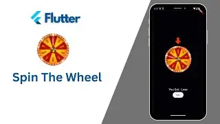 Flutter AnimatedRotation : Spin The Wheel