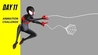 Dynamic Spider-verse  Jump pt. 1 | 28 Day Animation Challenge - Day 11