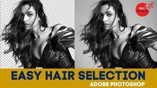 Fastest way to Select Hair in Photoshop | Select and Mask Tool Photoshop 2020